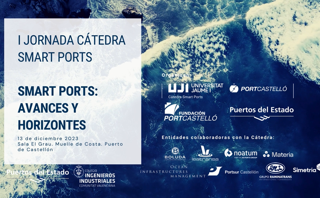 La Cátedra Smart Ports presenta nueve proyectos que aplican inteligencia artificial en puertos