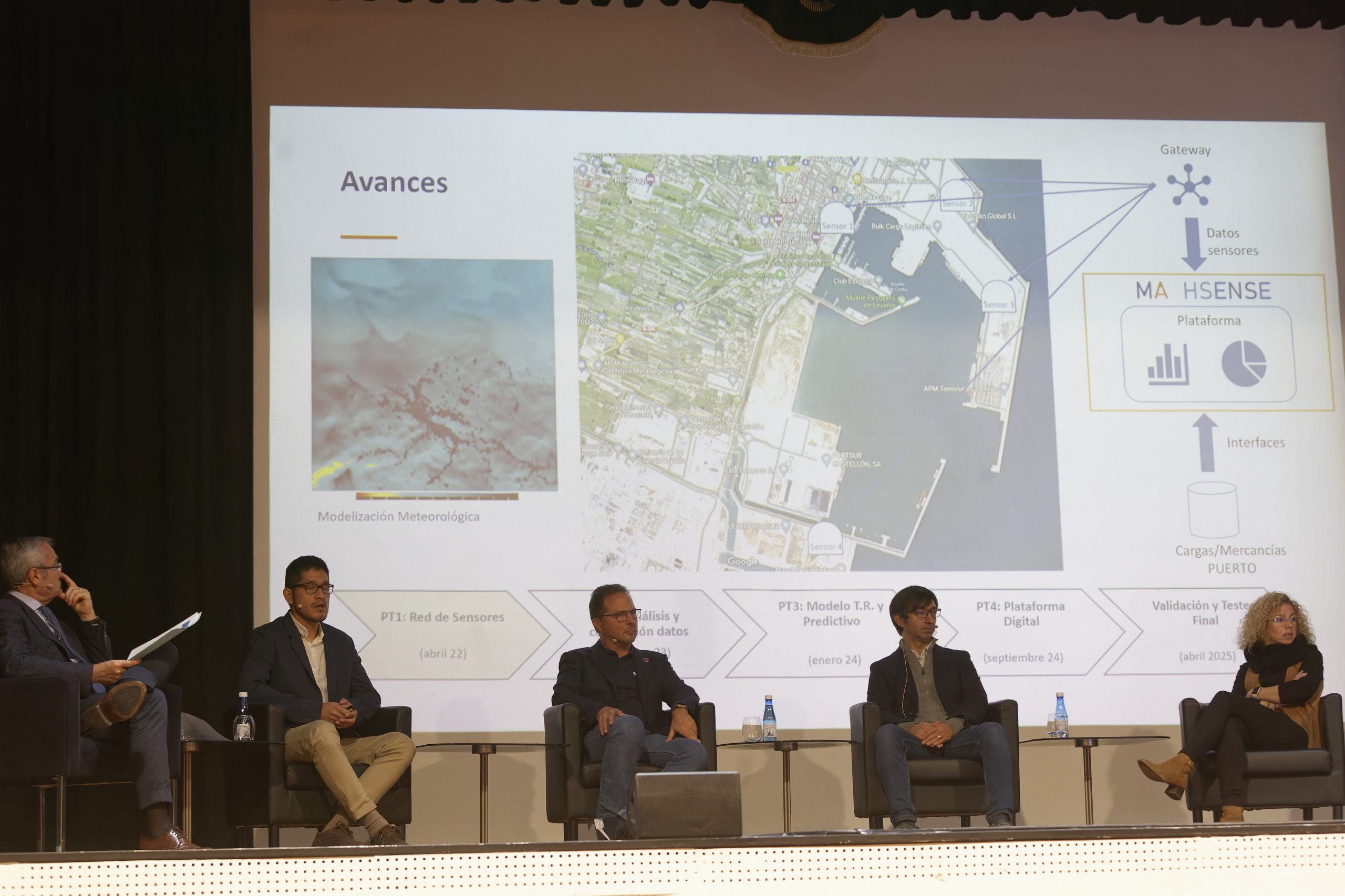 Proyecto Machsense presentado en la I Jornada Cátedra Smart Ports
