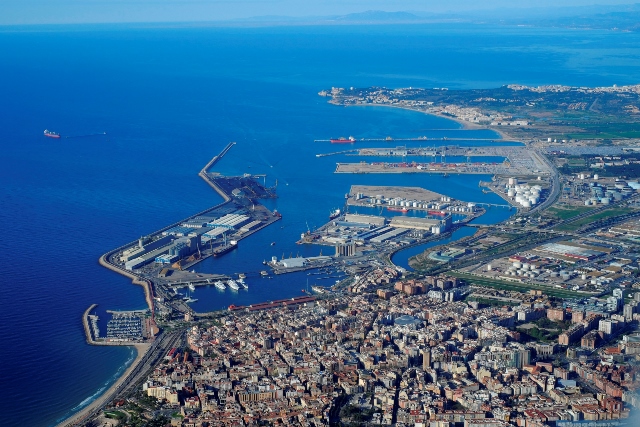 Panorámica del Puerto de Tarragona