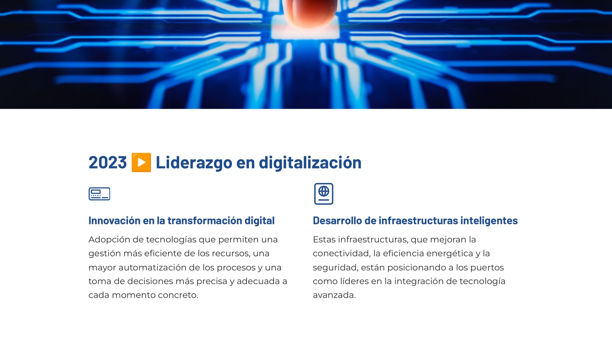 Un recorrido por la transformación digital del sector portuario en la última década