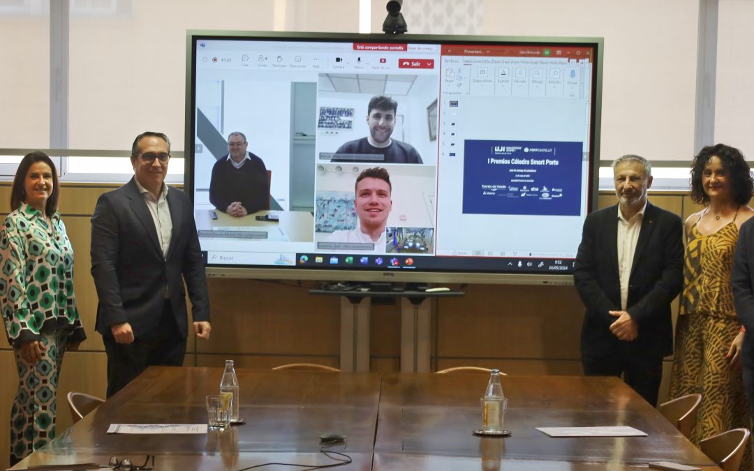 PortCastelló acoge el acto oficial de entrega de los I Premios Cátedra Smart Ports de la Universitat Jaume I