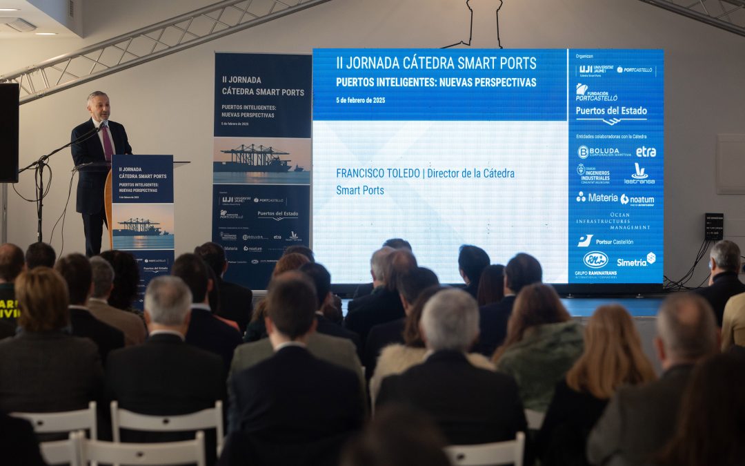 El Puerto de Castellón y la Universitat Jaume I consolidan el potencial de los puertos inteligentes de España en la II Jornada Cátedra Smart Ports