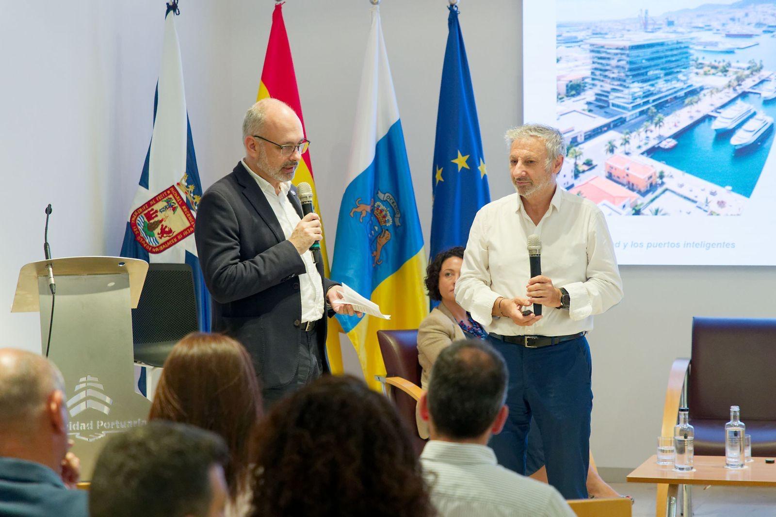 Francisco Toledo, director de la Cátedra Smart Ports. Jornada 'Puertos inteligentes: retos y oportunidades'