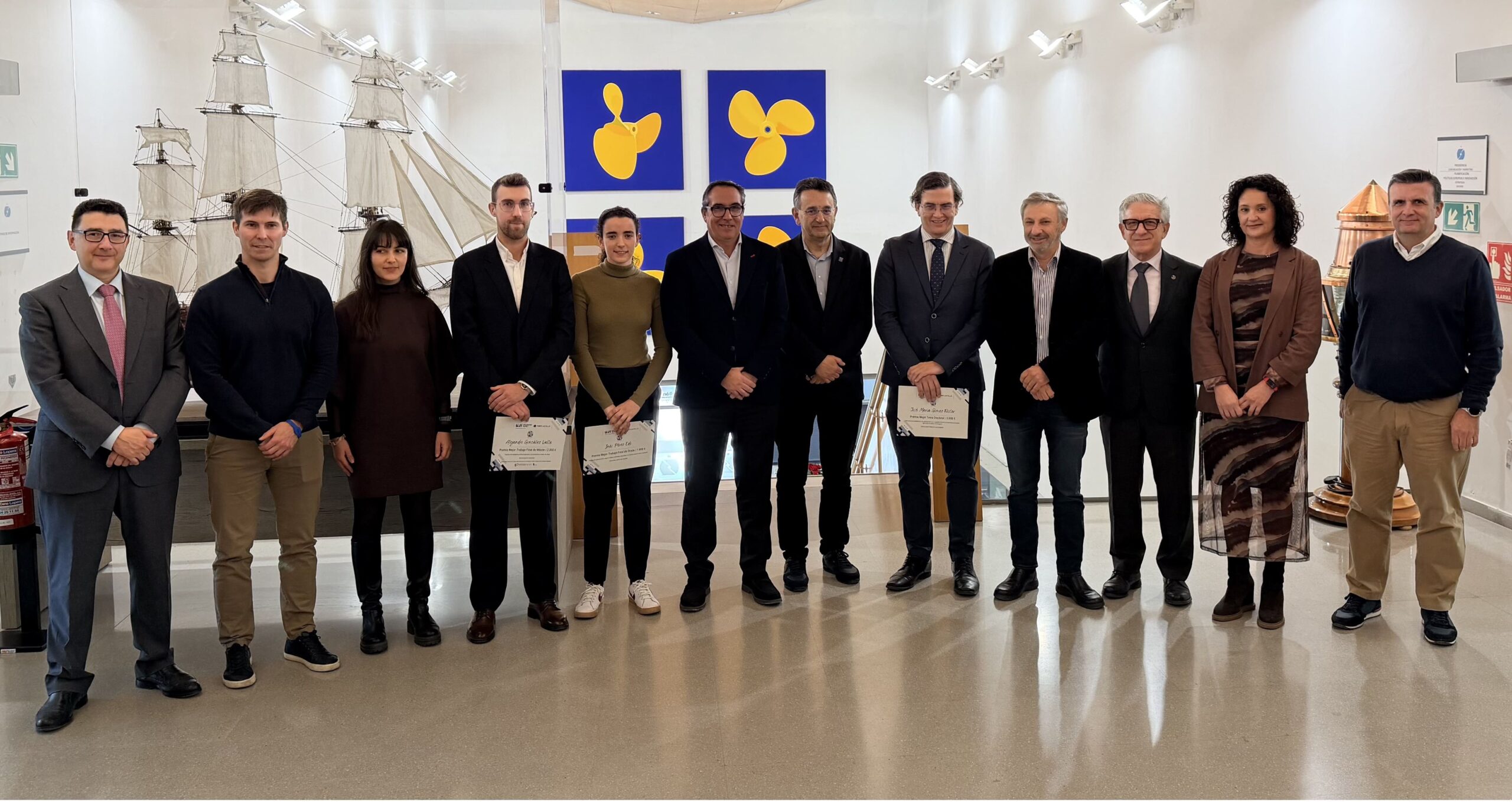 Acto de entrega III Premios Cátedra Smart Ports